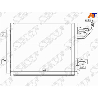 Радиатор кондиционера MITSUBISHI COLT 02-08 SAT