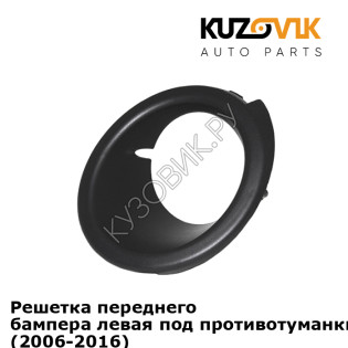 Решетка переднего бампера левая под противотуманки Chevrolet Captiva (2006-2016) KUZOVIK
