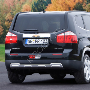 Бампер задний в цвет кузова Chevrolet Orlando (2009-2015)