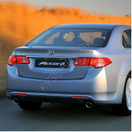 Бампер задний в цвет кузова Honda Accord 8 (2007-2011)