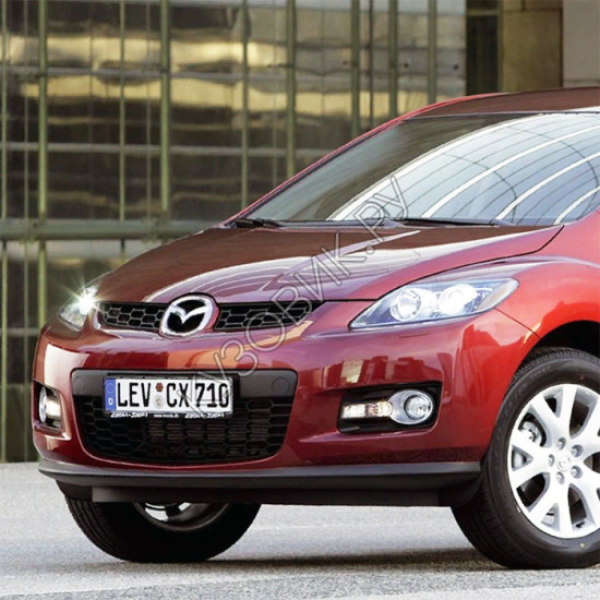 Бампер передний в цвет кузова Mazda CX7 (2006-) Бампер передний в цвет кузова Mazda CX7 (2006-)
