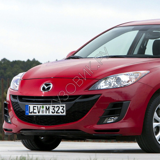 Бампер передний в цвет кузова Mazda 3 BL (2009-2012) Бампер передний в цвет кузова Mazda 3 BL (2009-2012)