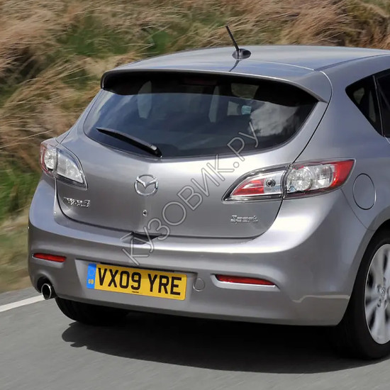 Бампер задний в цвет кузова Mazda 3 BL (2009-2012) хэтчбэк Бампер задний в цвет кузова Mazda 3 BL (2009-2012) хэтчбэк