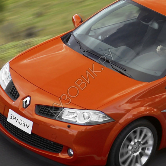 Капот в цвет кузова Renault Megane 2 (2002-2008)
