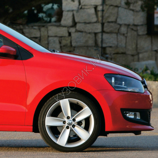 Крыло переднее правое в цвет кузова Volkswagen Polo 5 (2010-2020) хэтчбэк